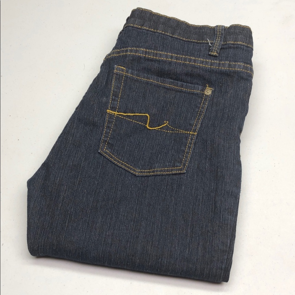 MAKERS OF TRUE ORIGINALS MOTO BOOTCUT JEANS 30x32 LIKE NEW ⭐️
